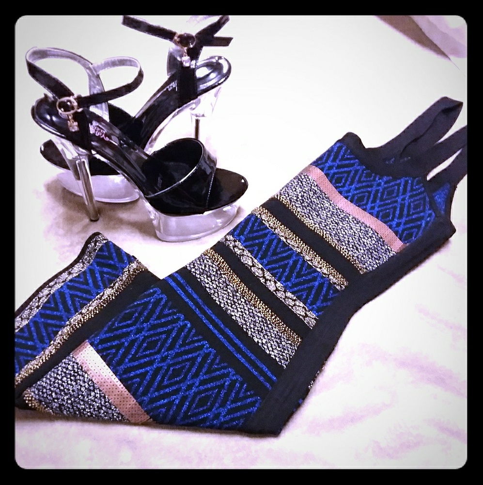 LUCIANA EMBELLISHED DRESS